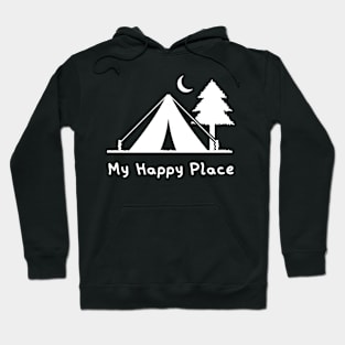 My Happy Place - Camping Hoodie